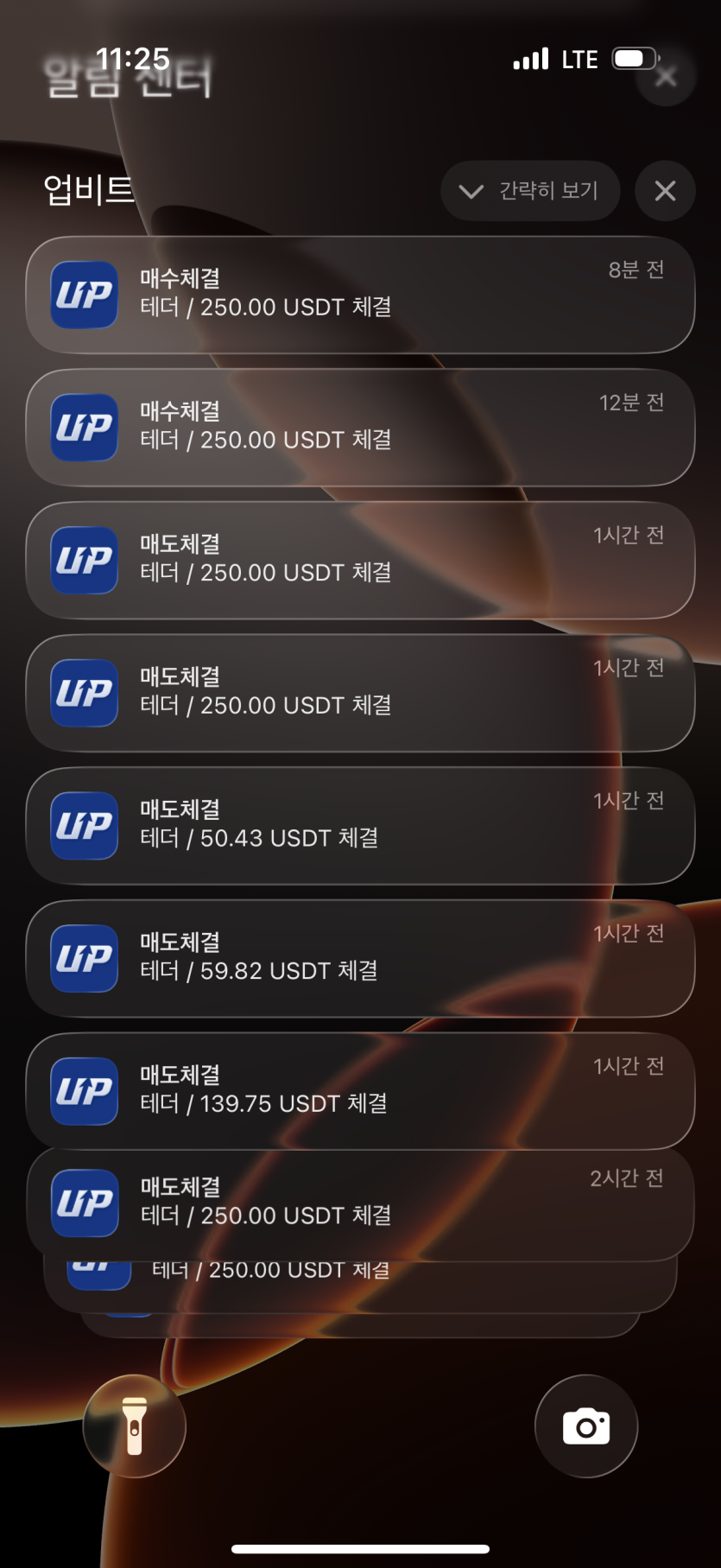 코인 변동성에따른 매도매수 알림